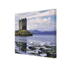 Scotland, Highland, Wester Ross, Stalker Gallery Wrapped Canvas