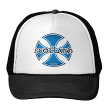 Scotland Iron Cross Mesh Hat