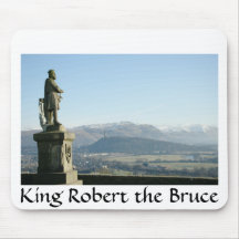 Scotland Stirling King Robert the Bruce Mousepads