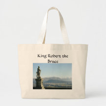 Scotland Stirling King Robert the Bruce Tote Bags