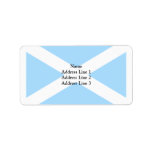 Scotland(Traditional), United Kingdom flag Custom Address Labels