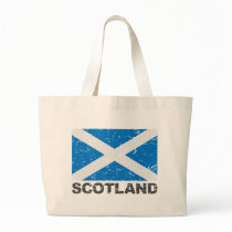 Scotland Vintage Flag Canvas Bag
