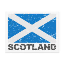 Scotland Vintage Flag Post Cards