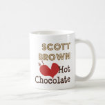 Scott Brown and I Love Hot Chocolate Coffee Mug