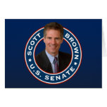 Scott Brown U.S. Senate Greeting Cards