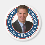 Scott Brown U.S. Senate Magnets