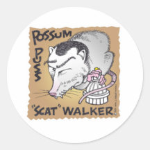 Scott "Possum Puss" Walker Stickers