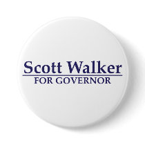 Scott Walker for Governor Button