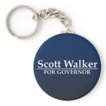 Scott Walker for Governor Key Chain