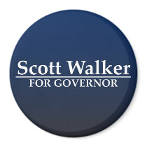 Scott Walker for Governor Refrigerator Magnets