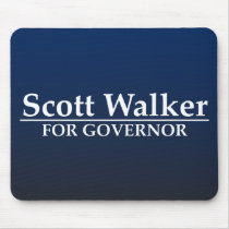 Scott Walker for Governor Mousepad