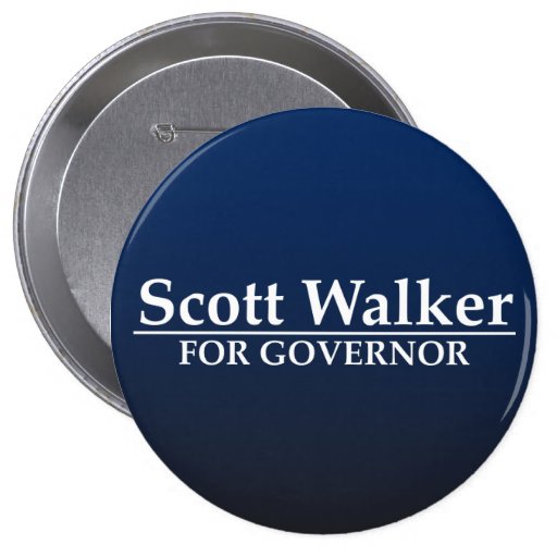 Scott Walker for Governor Pins