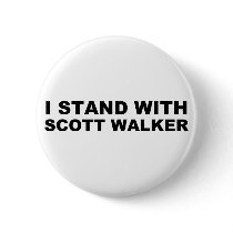 Scott Walker I Stand Buttons