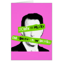 Scott Walker The "Dubya" in Wisconsin Card