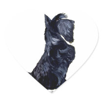 Scottie - Got Cookies? Heart Sticker