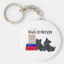 Scottie Puppies Back to School Key Chain