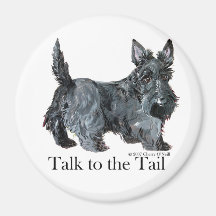 Scottie Talk to the Tail Refrigerator Magnets
