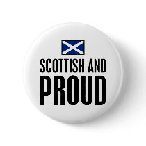Scottish and Proud Button
