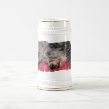 Scottish Deerhound Beer Stein Mugs