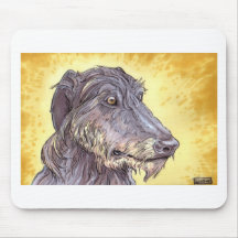 Scottish Deerhound Mouse Mats