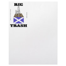 Scottish Rig Trash,Letterhead,Oil Field,Oil,Rig