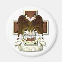 Scottish Rite Products Fridge Magnet