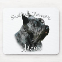 Scottish Terrier (blk) Mom 2 Mouse Mats