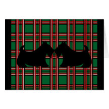 Scottish Terrier Christmas Card