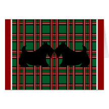 Scottish Terrier Christmas Card