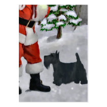 Scottish Terrier Christmas Gifts Business Cards