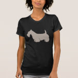 Scottish Terrier Classic Silhouette T Shirt