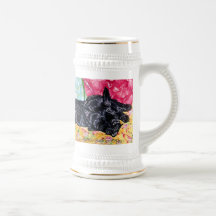 Scottish Terrier Cottage Mugs