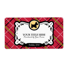 Scottish Terrier Gift Labels