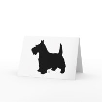 Scottish Terrier Greeting Card