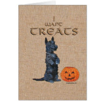 Scottish Terrier Greeting Card