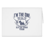 Scottish Terrier Greeting Card