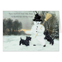 Scottish Terrier Greeting Card