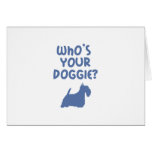 Scottish Terrier Greeting Card