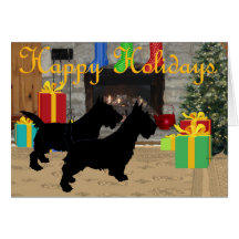 Scottish Terrier Greeting Card