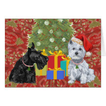 Scottish Terrier Greeting Card