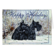Scottish Terrier Greeting Card