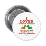 Scottish Terrier Pinback Button