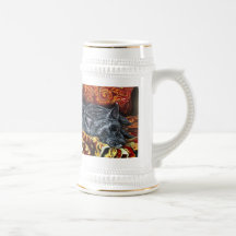 Scottish Terrier Trio on Sofa Mugs