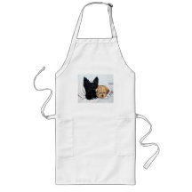 Scottish Terrier & Yorkie Best Friends Apron