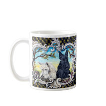 Scottish Terriers and Frog Coffee Mugs