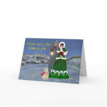 Scottish Terriers Christmas Carols Card