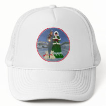 Scottish Terriers Christmas Carols Mesh Hat