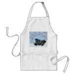 Scottish Terriers in the snow! Aprons