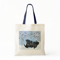 Scottish Terriers in the snow! Bag