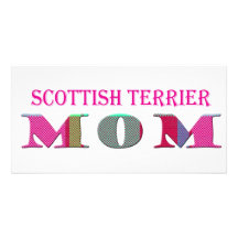ScottishTerrierMom Photo Card Template